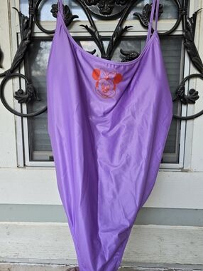 NWT Minnie Mouse Purple Swimsuit for Plus Size Disney Women - 3XL